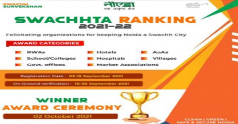 नोएडा के पॉकेट 12 को सुंदर बनाने की मुहिम, सोसाइटी निवासियों को मिल रहा स्थानीय नेताओं का साथ
