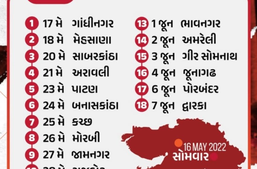 યુવક કોંગ્રેસ દ્વારા ગુજરાત માંગે રોજગાર અભિયાન સમગ્ર ગુજરાતમાં છેડાશે