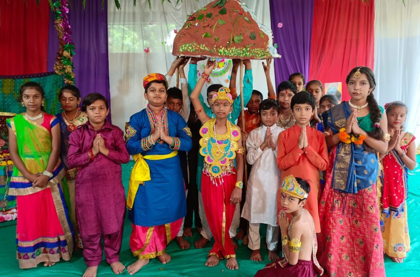 ડભોઇમા વિશ્વભારતી અને બ્રહ્માકુમારીએ જન્માષ્ટમી મહોત્સવની ઉજવણી કરી