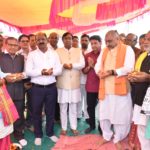 વણકર સમાજ ભવનનો ભૂમિ પૂજન સમારંભ અને સાર્વજનિક પુસ્તકાલયનું ઉદઘાટન