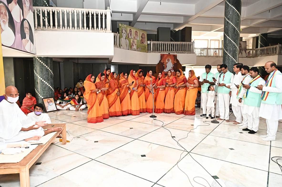 આચાર્ય મહાસમણજીએ વિજાપુર ખાતે ભવ્ય સત્સંગ કરાવ્યો