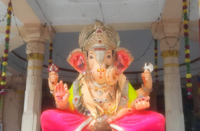 ખેડબ્રહ્મા ખાતે ગણપતિ મહોત્સવનું ધામધૂમથી આયોજન