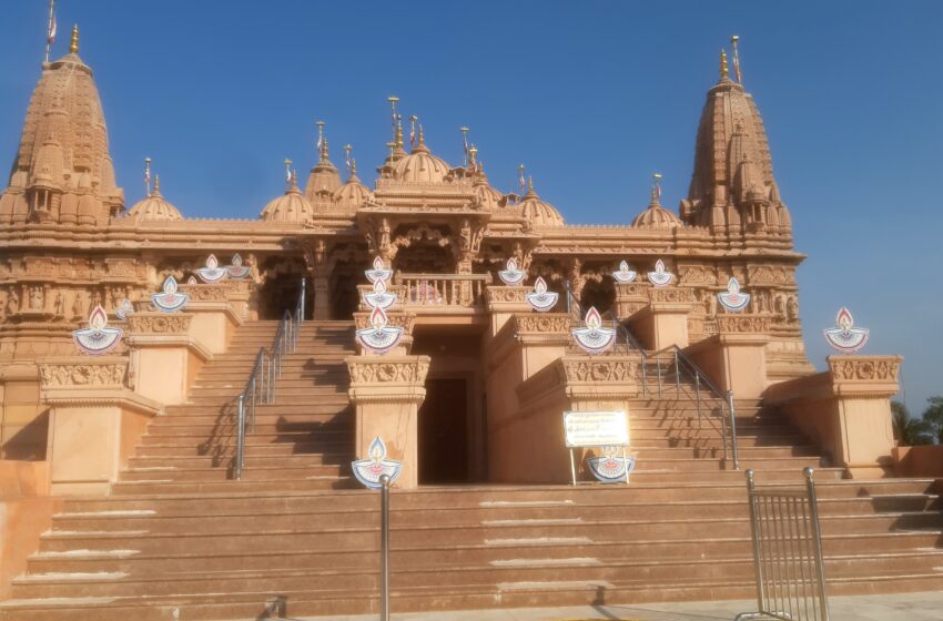 BAPS- સ્વામિનારાયણ મંદિર હિંમતનગર શ્રીરામ પ્રાણ પ્રતિષ્ઠા મહોત્સવ ઉજવાયો