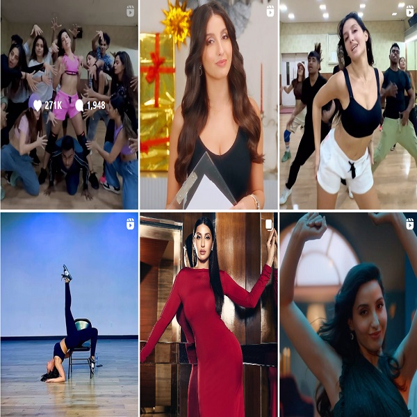 Nora Fatehi Rings in the New Year with Glitter, Grooves, and Glam