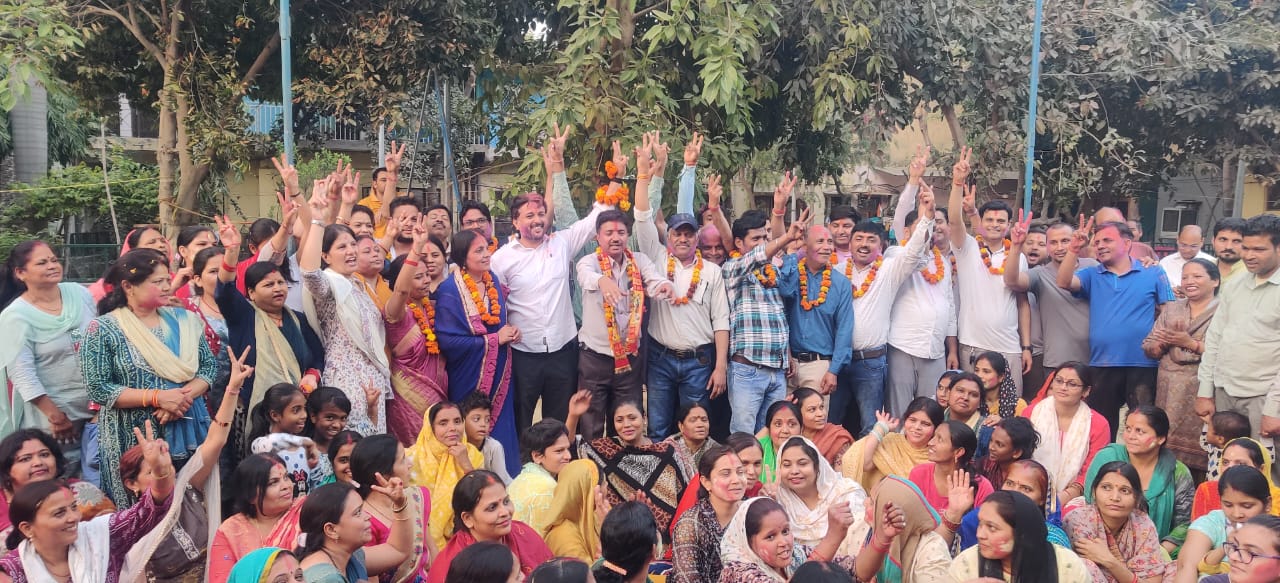 Raghavendra Dubey Panel Sweeps RWA Election in Noida’s Sector 82, Pocket 7