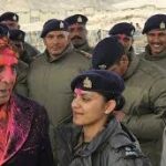 Happy Holi 2024: Raksha Mantri Shri Rajnath Singh celebrates Holi with soldiers in Leh