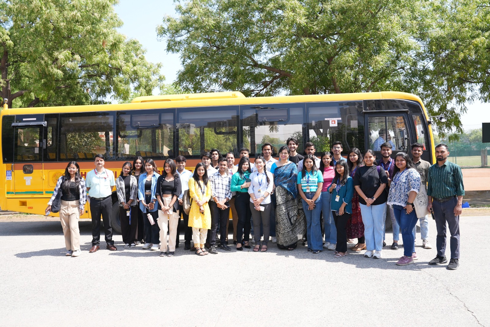 Maharshi University Journalism students