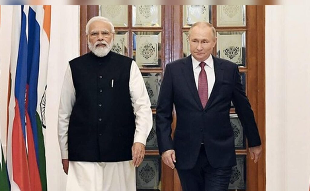 ‘Look forward to reviewing bilateral ties with my friend Putin’-PM Modi