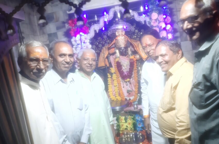 વકતાપુર ગામના મીની પાવાગઢ-મહાકાળી મંદિરનો 31મો પાટોત્સવ ઉજવાયો