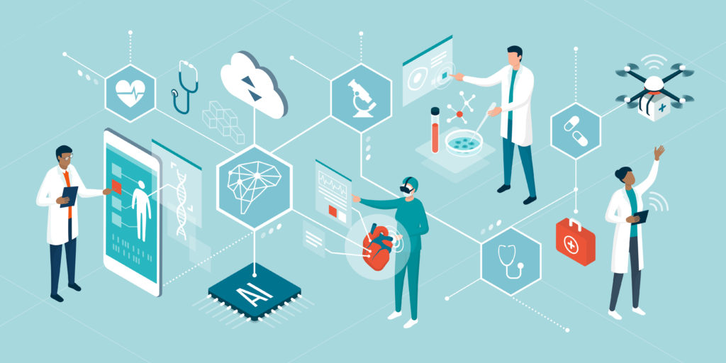 Healthcare with technology