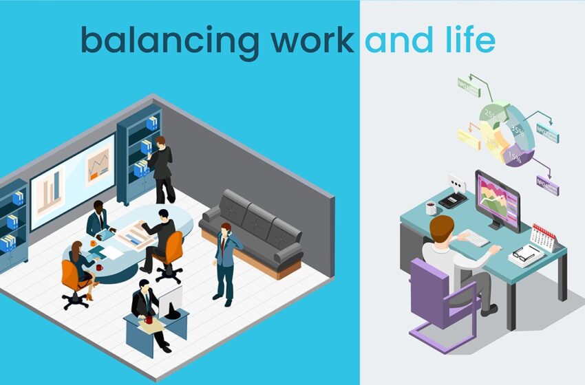 work life stability in Remote work