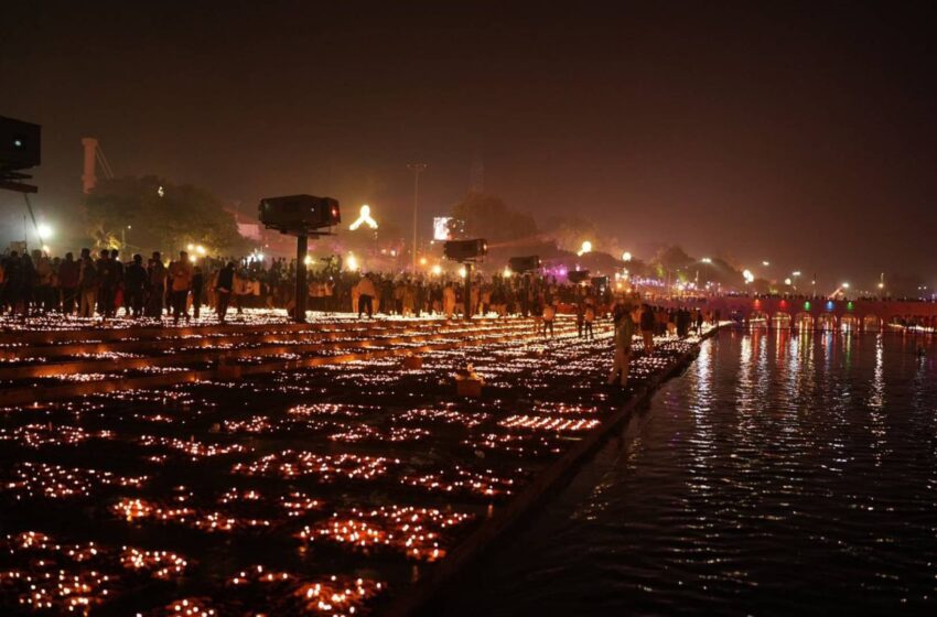 AYODHYA: राम मंदिर में पहला दिवाली उत्सव, दीपोत्सव, 25 लाख दीप जलाए गए, हवाई ड्रोन शो और एक नया विश्व रिकॉर्ड