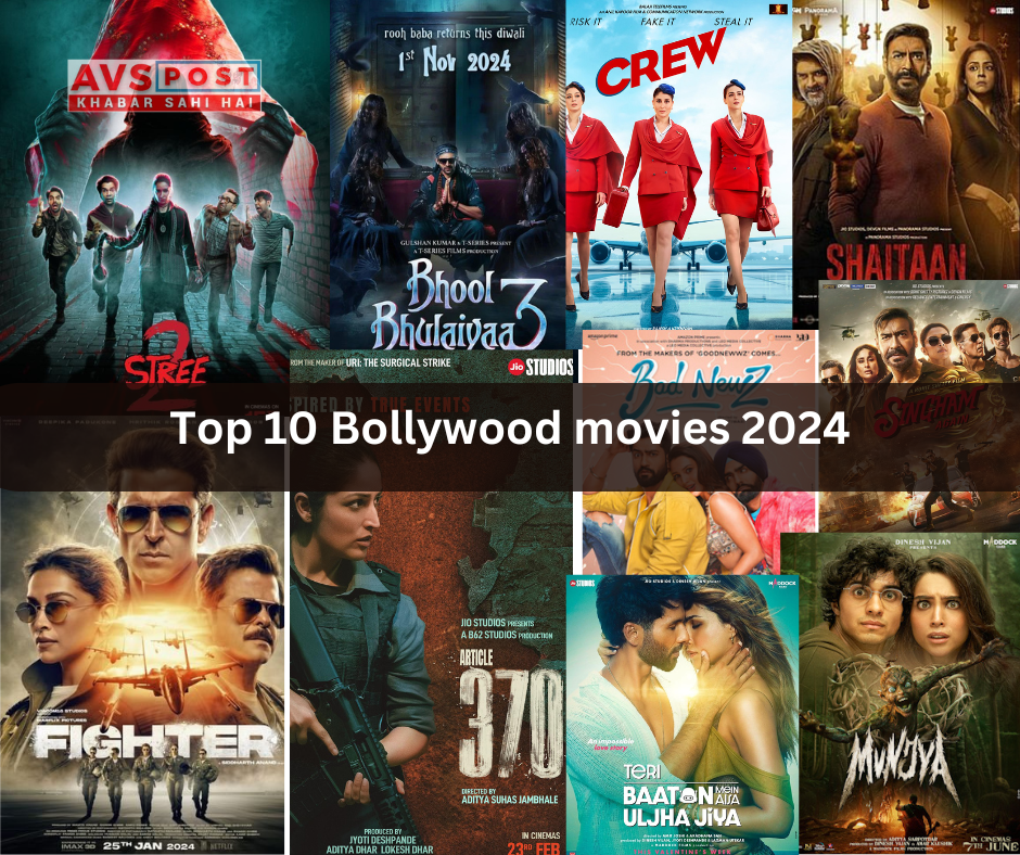 Top 10 Bollywood Movies of 2024