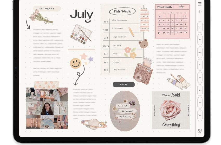 Digital journaling.
