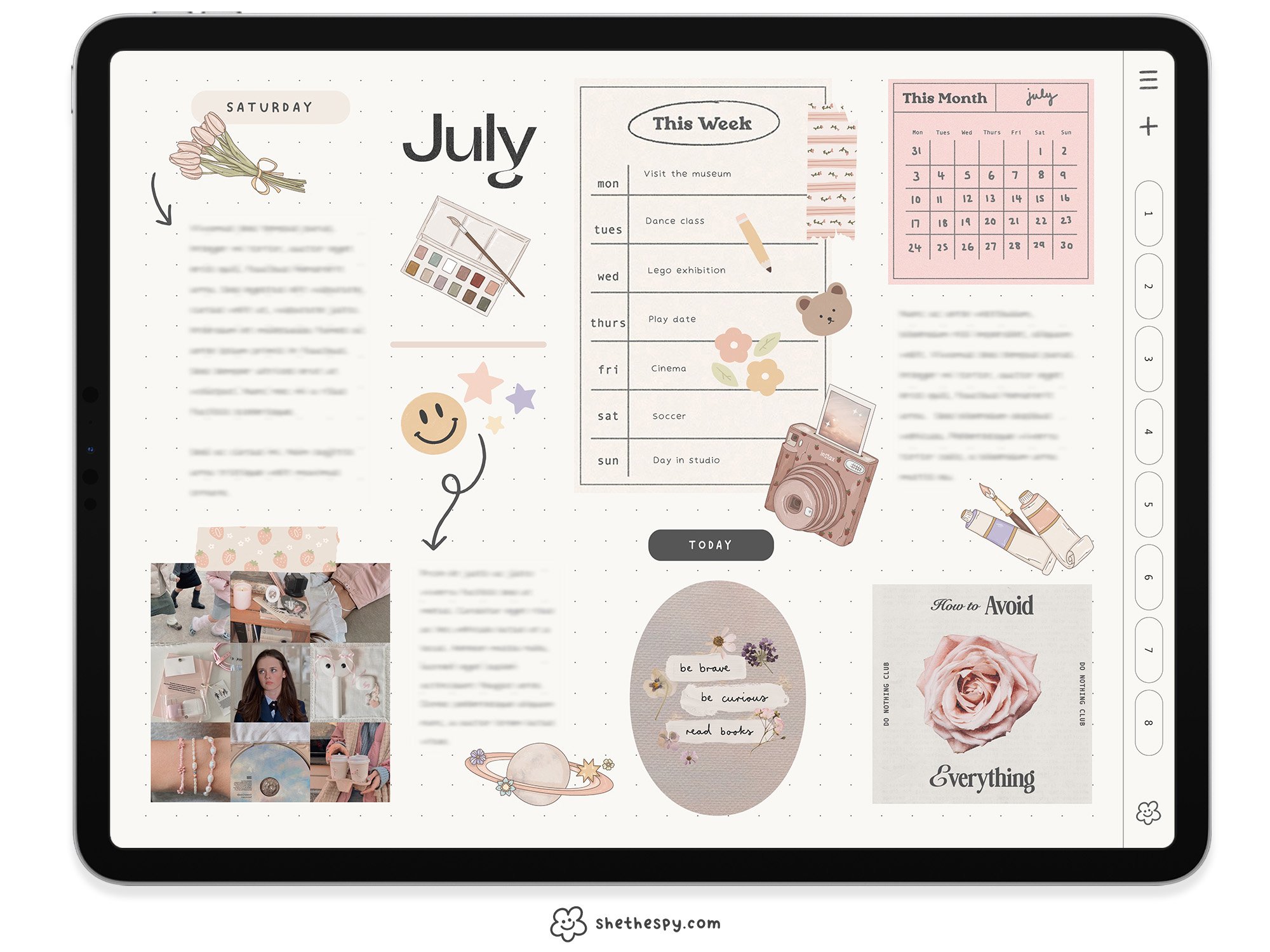 Digital journaling.