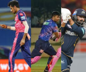 Yuzvendra Chahal, Riyan Parag, Rahul Tewatia