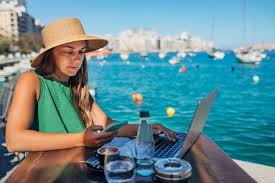 Digital nomad.