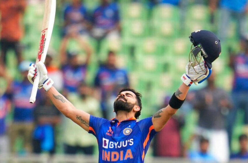 Virat Kohli: The cricket legend in the making.
