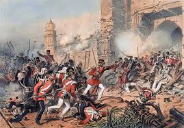The 1857 battle of Najafgarh