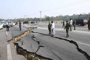 Details on how and when the earthquake occurred.
