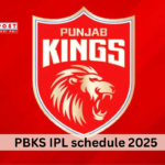 PBKS IPL Schedule
