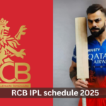 RCB IPL Schedule