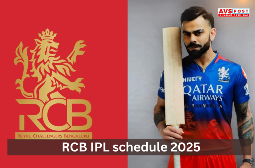 RCB IPL Schedule 2025 : Complete Schedule, Venues & Match Details