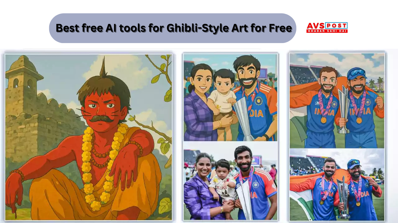 Best free AI tools for Ghibli-Style Art for Free