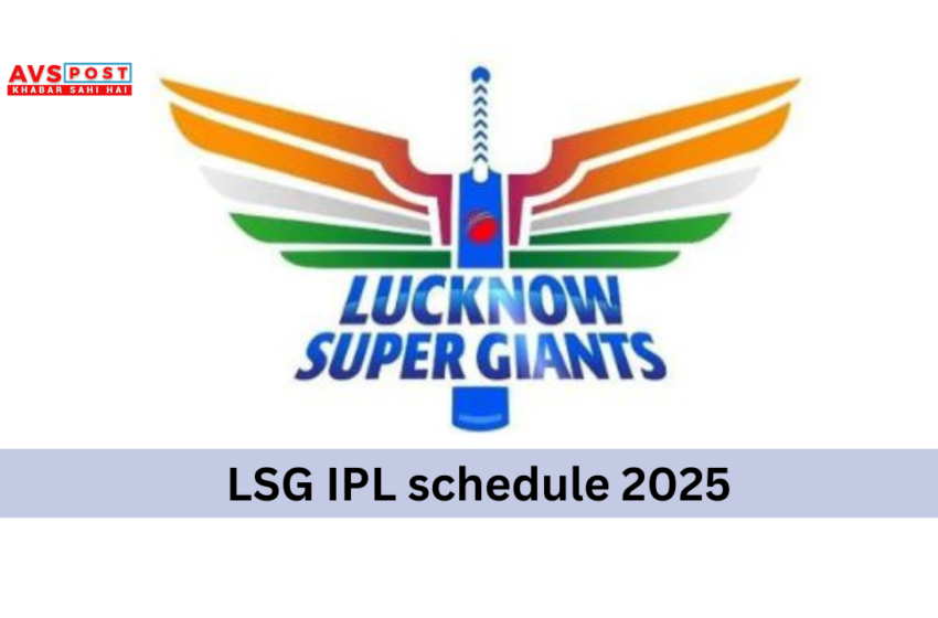 LSG IPL schedule