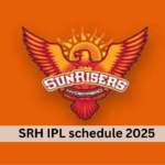 SRH IPL schedule