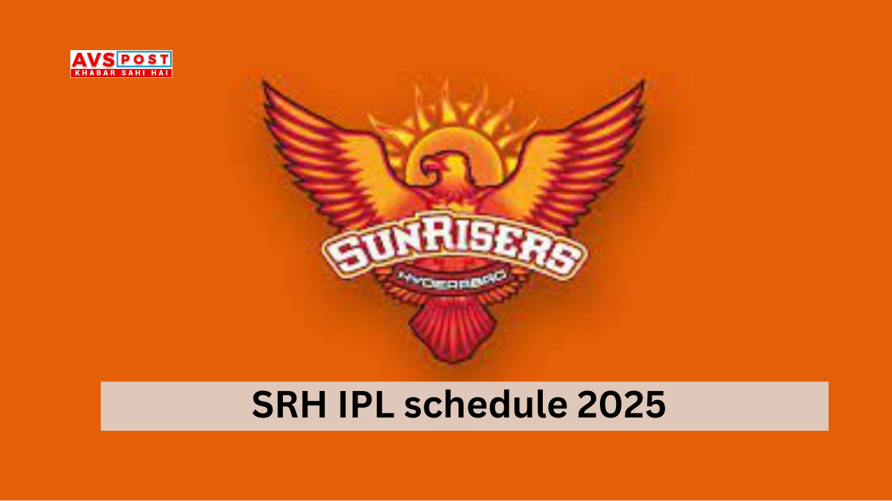 SRH IPL schedule