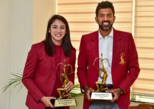 She won Arjuna Award in 2019