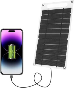 Solar-Powered Phone Charger