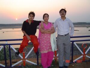 Who are there in Adarsh Gourav family?