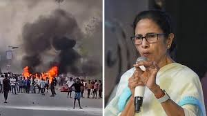 पश्चिम बंगाल की CM Mamata Banerjee ने मुर्शिदाबाद हिंसा के पीछे साजिश का लगाया आरोप