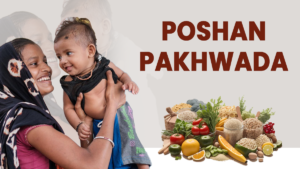 What is the theme of Poshan Pakhwada?