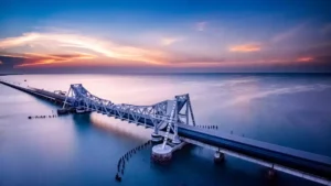 It will get inaugurated on April 6, 2025, which is a significant event and opening of India's first vertical lift railway sea bridge.