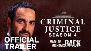 Criminal Justice Season 4