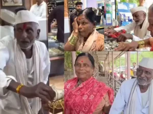 Shantabai and Nivrutti Shinde
