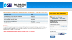 SBI PO 2025