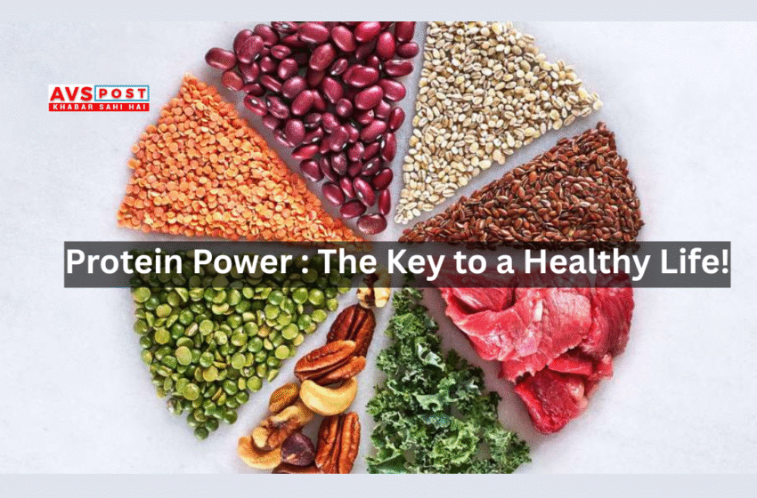 Protein: The foundation of a healthy life, include it in your diet!