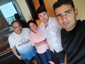 Anshul Kamboj Family