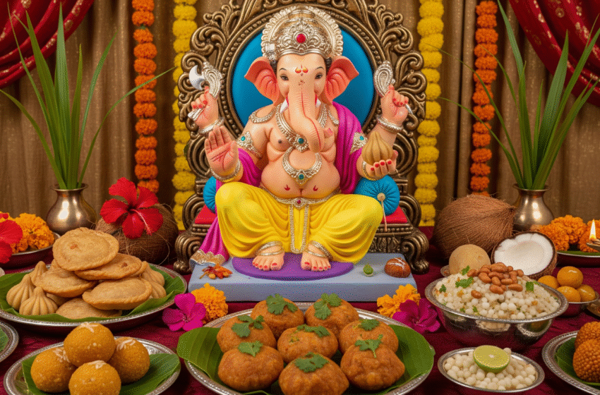 Ganesh Chaturthi 2025 : तिथि और 6 अनमोल महाराष्ट्रीयन व्यंजन जो उत्सव को बनाते हैं अविस्मरणीय