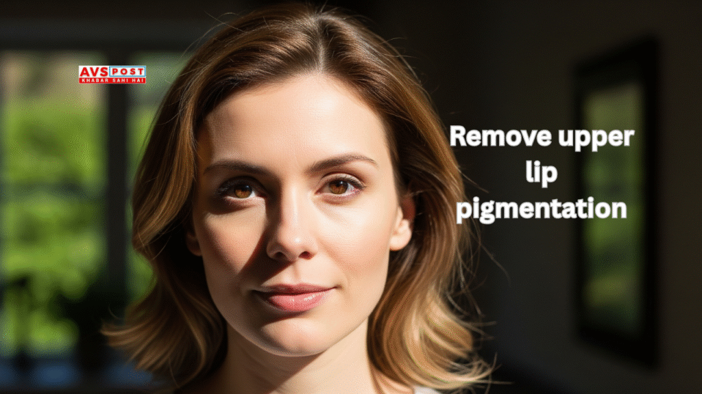 Remove upper lip pigmentation को प्राकृतिक रूप से हल्का करने के घरेलू उपाय