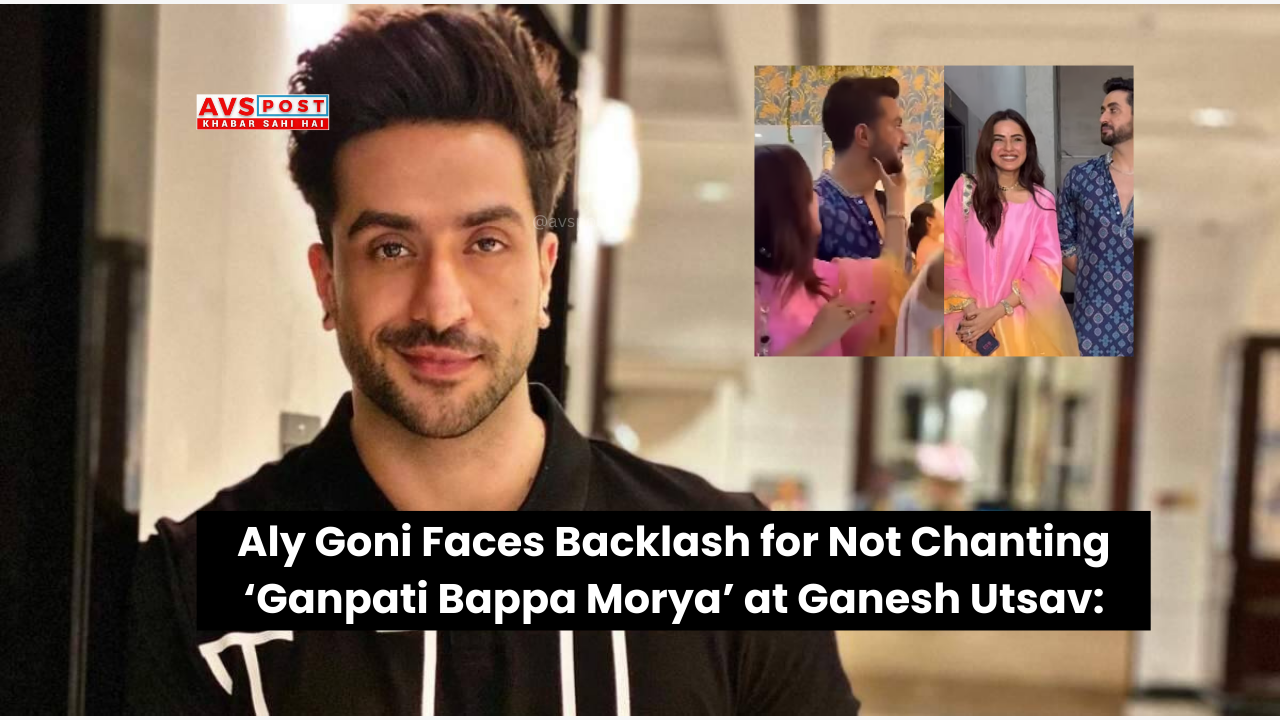 Aly Goni Faces Backlash for Not Chanting ‘Ganpati Bappa Morya’ at Ganesh Utsav