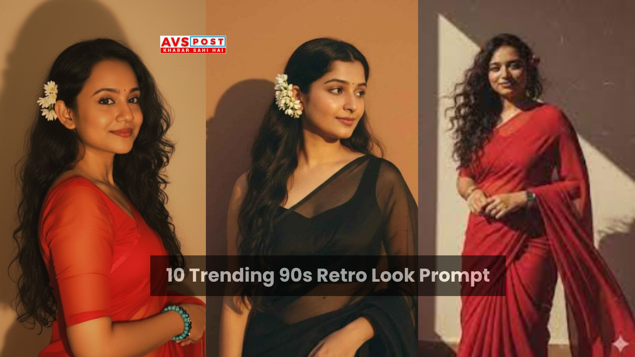 10 Trending 90s Retro Look Prompt