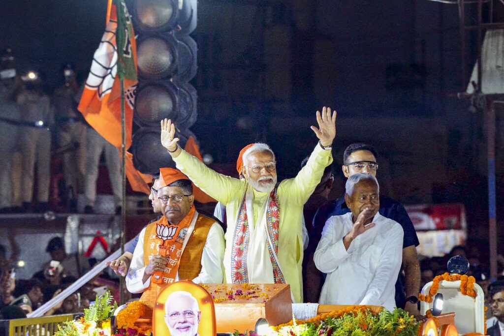 Bihar Election : 2 नवंबर को पटना में PM Modi का भव्य रोड शो, NDA की मुहिम में नया जोश