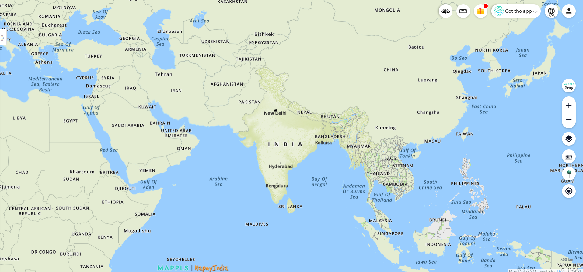 Mappls: Developed by Indian Company MapmyIndia