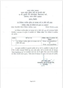 UP Police Assistant Operator Recruitment 2025