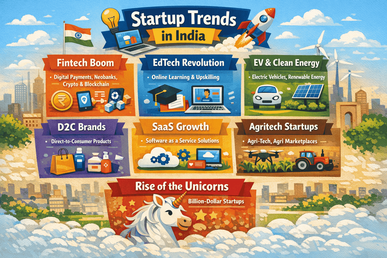 Startup Trends in India 2026 : Top Opportunities & Predictions You Can’t Ignore